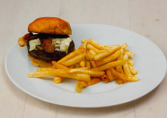 Bacon Mushroom Swiss Burger